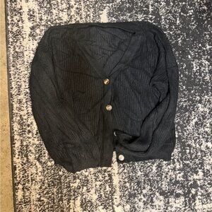 Black Women's Cardigan Sweater